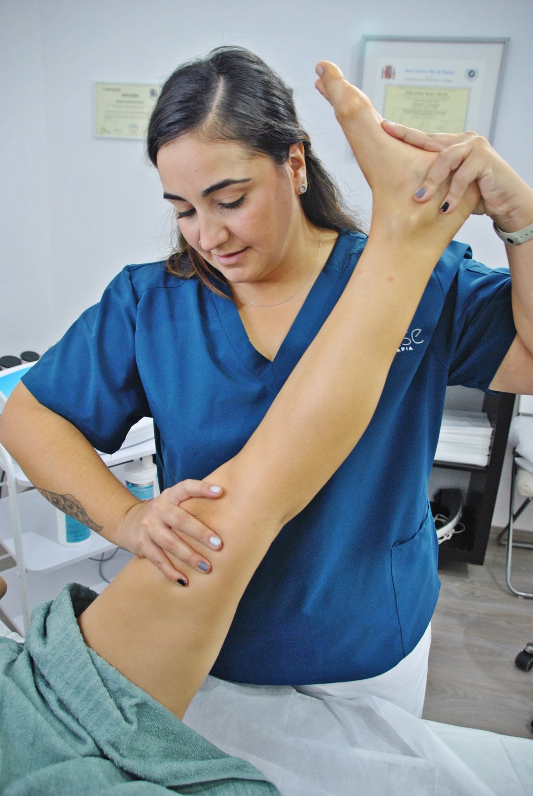 Fisioterapia pierna y rodilla